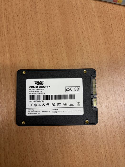 SSD  Veno Scorp 256 gb