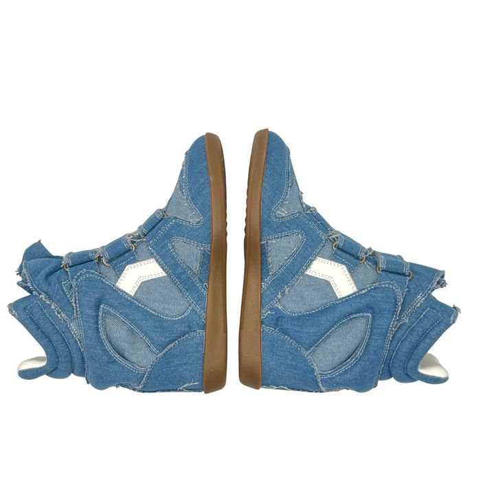 Sneaker Wedge Isabel Marant Denim - Mărimi 35-41 - Cutie inclusă