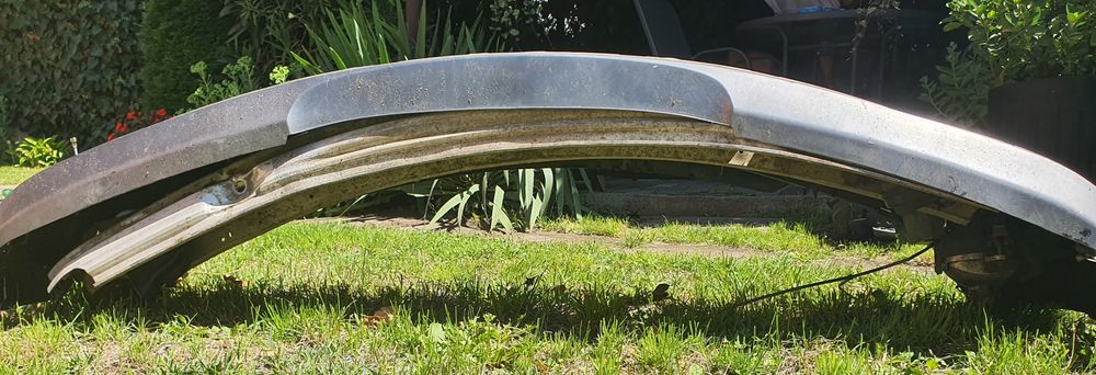 Bară+armătură față BMW E46 completă+faruri ceață