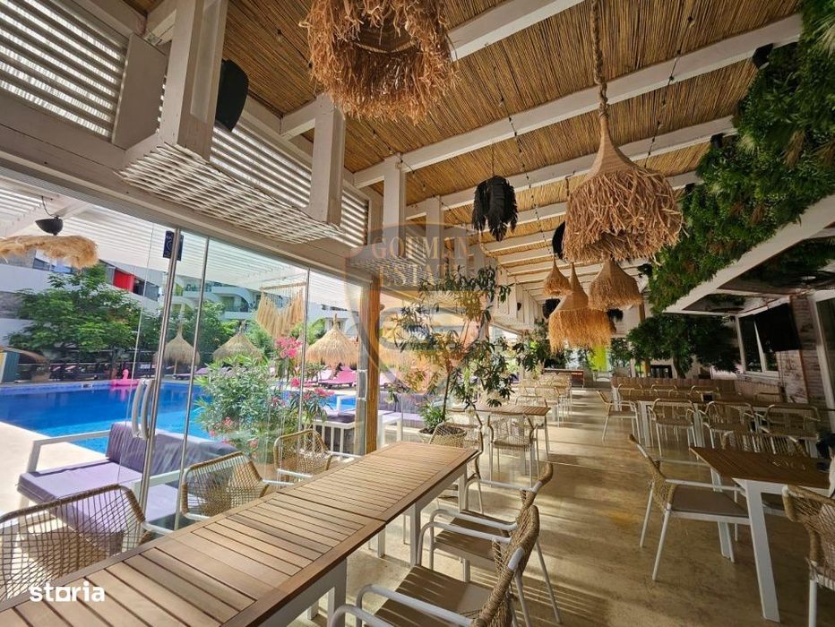 Restaurant + Piscina | 905mp teren | Afacere la cheie |Mamaia Nord