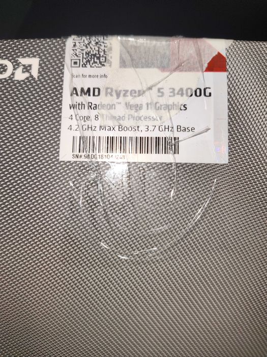 AMD Ryzen 5 3400G