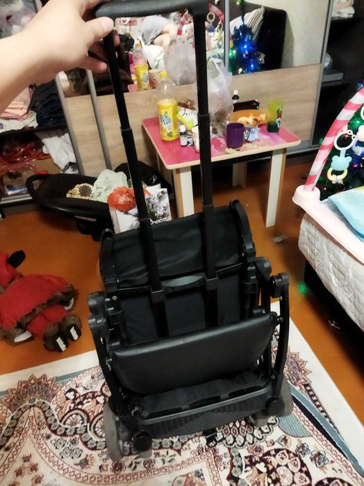 Продам коляску кожаная