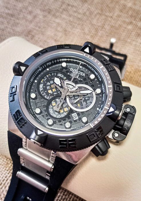 Ceas Invicta Subaqua Noma IV Black Dial Chronograph – Barbati