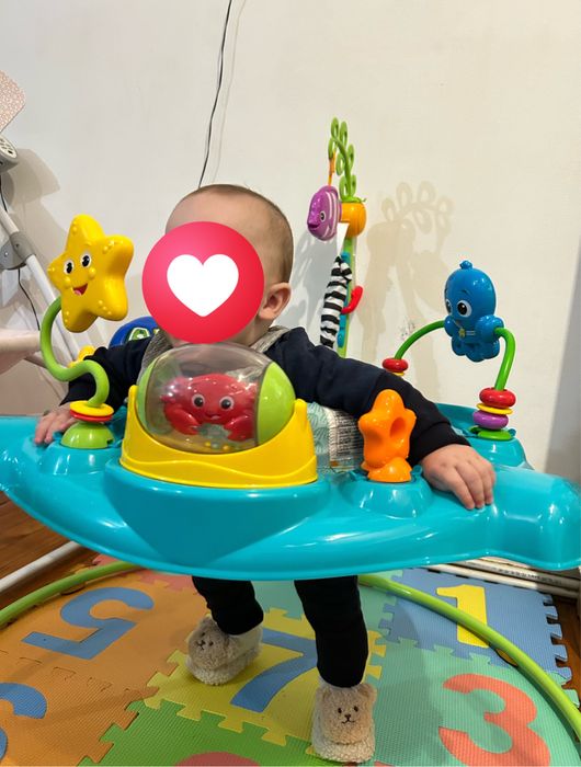 Бънджи на стойка 2 в 1 Baby Einstein - Ocean Explorer