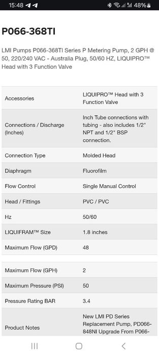 LMI PUMPS    3 штуки  продаются