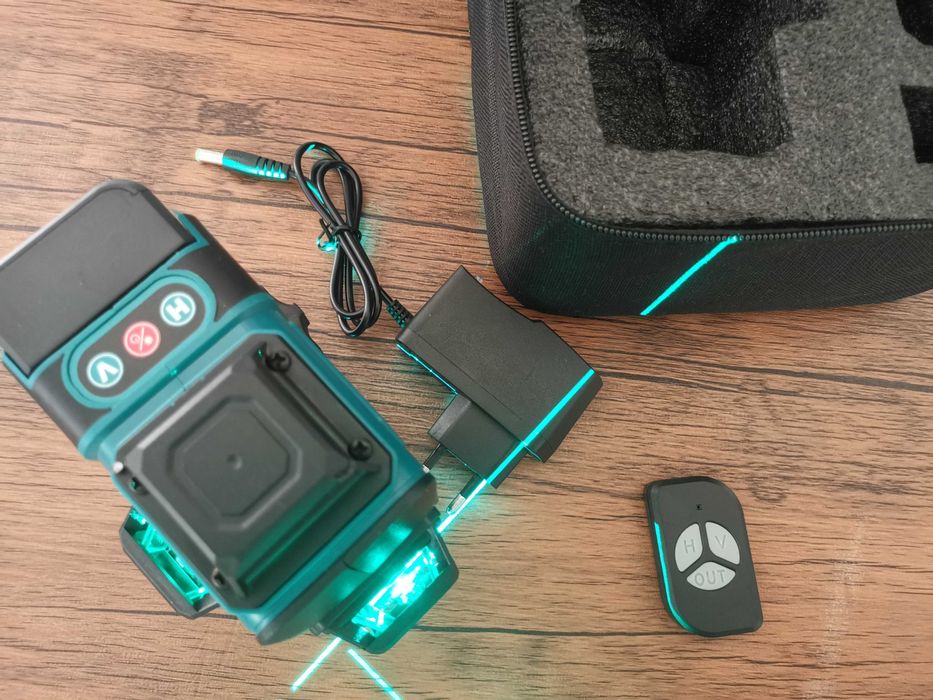 Laser 16 linii 4 D cu telecomanda Autonivelare