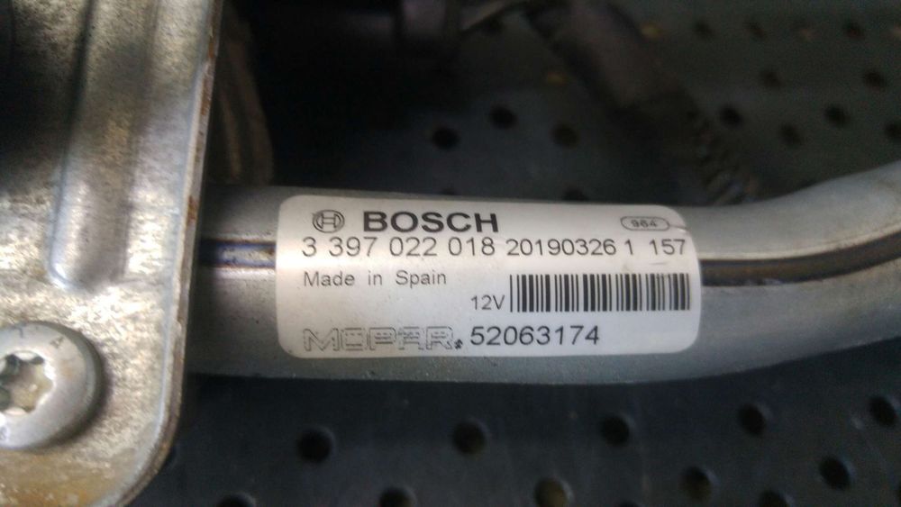 Ansamblu stergator motoras fiat 500x 0390243562 3397022018 52063174 6q1955023e