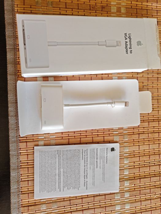 Adaptor VGA - Lighting to VGA Adaptor, nou