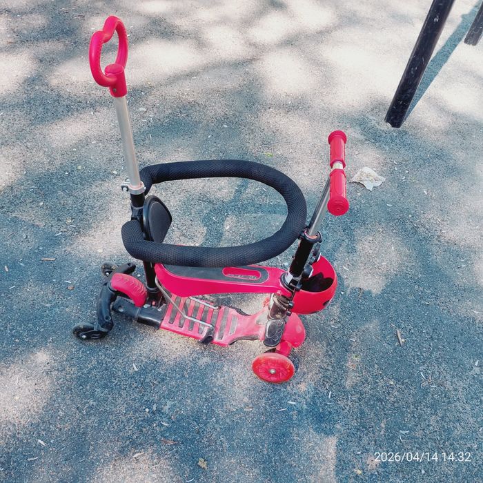 Самокат детский 2в1