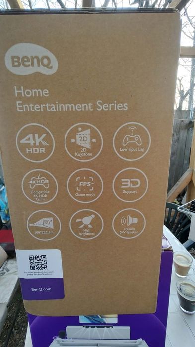 NOU Videoproiector BenQ TK700 Sigilat Cinema/Gaming