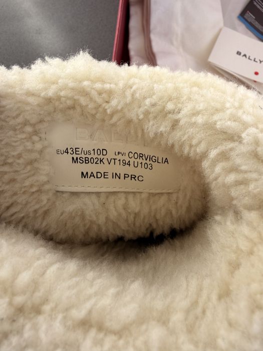 Bally Corviglia ботуши, Овча кожа, 43 номер, Нови