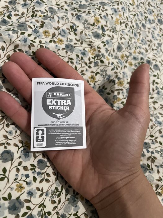 Extra sticker world cup 2026