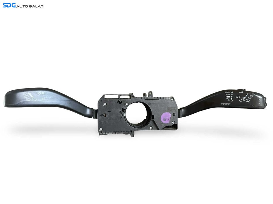 Ansamblu Maneta Manete Semnalizare Stergator Stergatoare cu Prinderi Rupte Skoda Fabia 2 2007 - 2014 Cod 6Q0953503DQ [L5919]