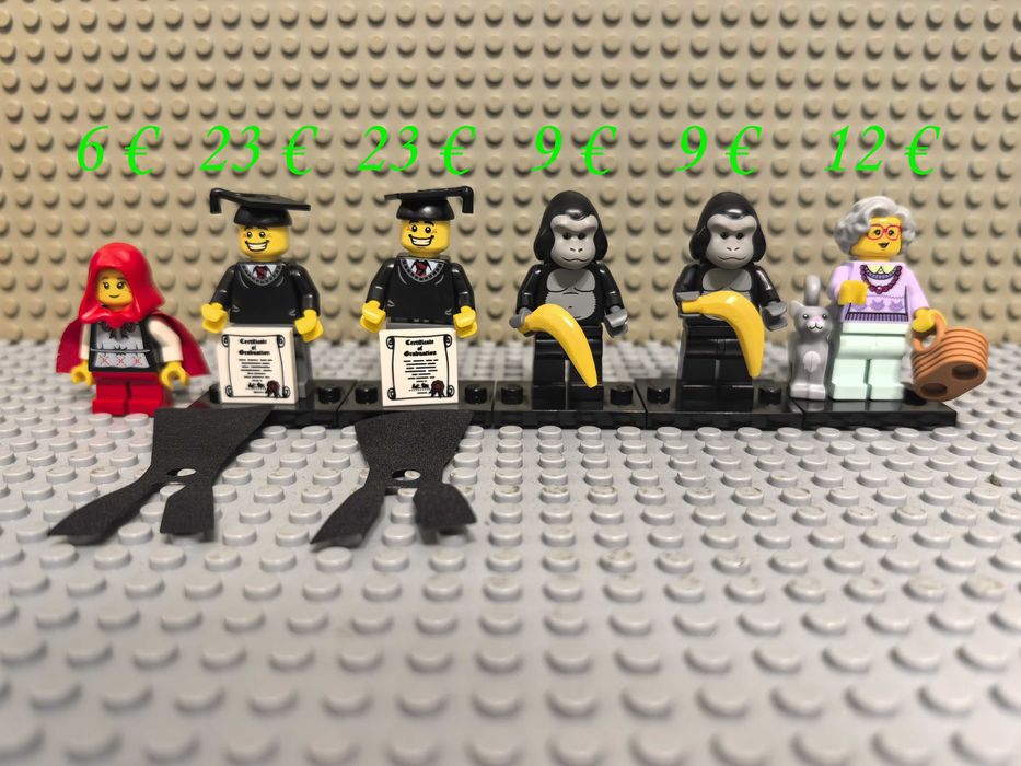 LEGO минифигурки рицари пирати нинджаго космос колекционерски стар уорс уестърн фортнайт властелинът на пръстените други ЧАСТ 5