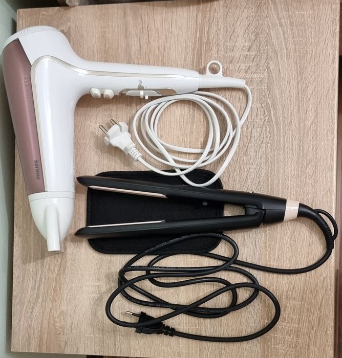 Комплект Сешоар и преса за коса