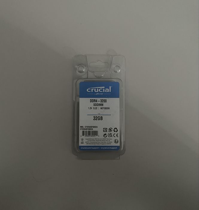 Memorie RAM Laptop 8GB/16GB/32GB DDR4/ DDR5 2400MHz - 4800MHz