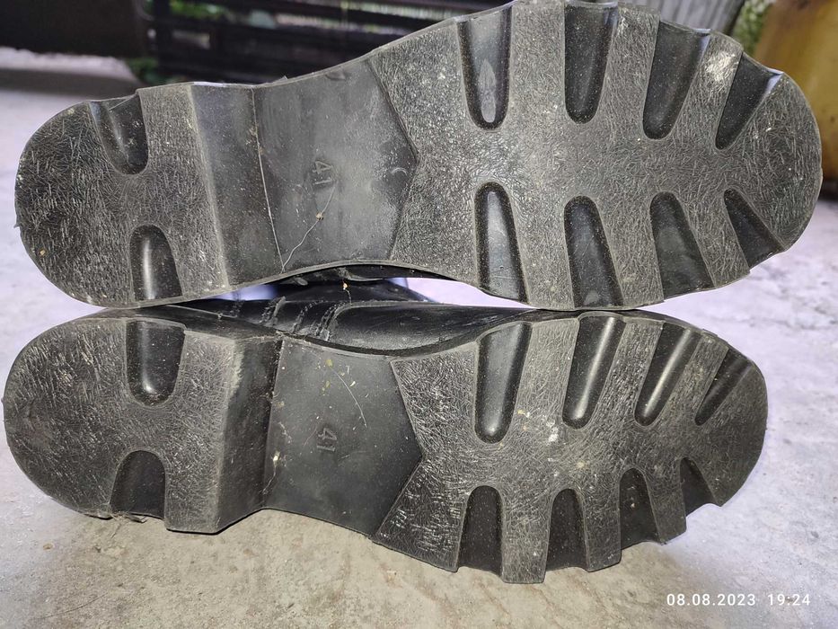 Армейские ботинки с высоким берцем 41 размер