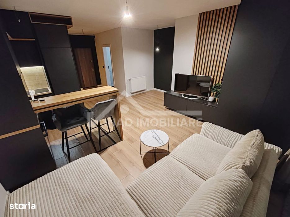 Apartament cu 2 camere, mobilat modern, parcare, Strada Tineretului — fotografia 1