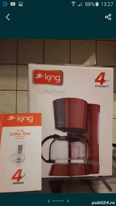 Cafetiera King P 16