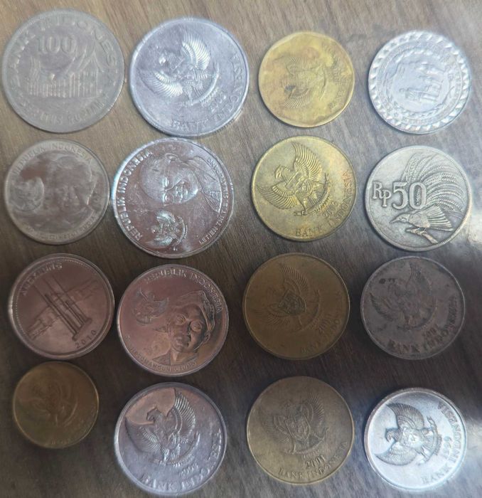 монети Индонезия 16 бр