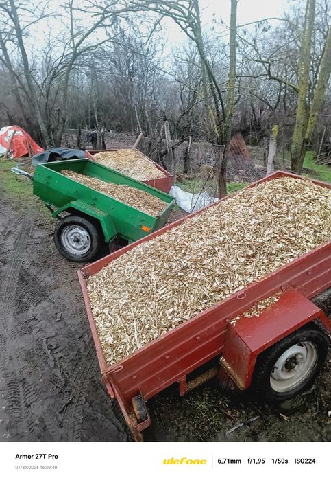 Мулч / Дървесен чипс  - 100% Натурален!