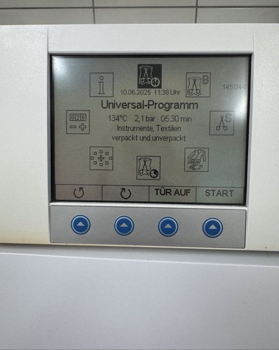 Autoclav Sterilizator Melag clinica stomatologie chirurgie clasa B