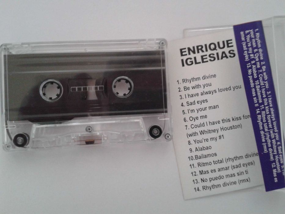 Lot 2 casete audio originale de colectie Enrique Iglesias