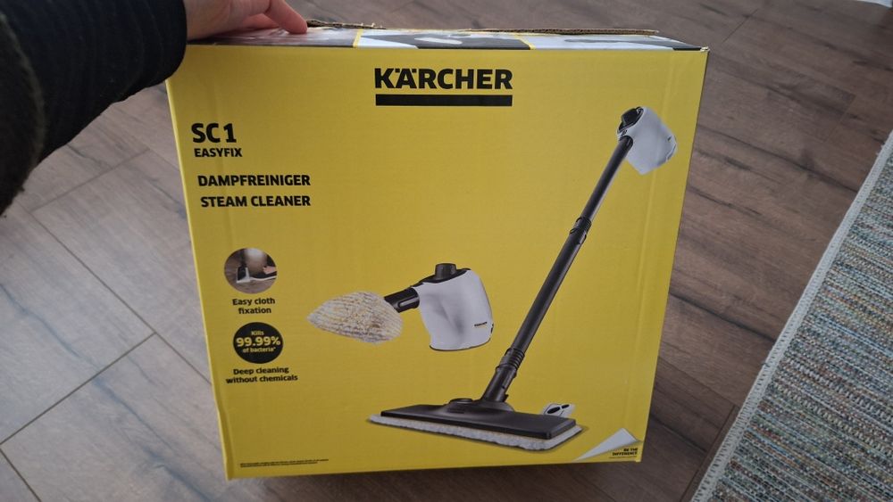 Karcher sc1 easyfix - парочистачка и моп