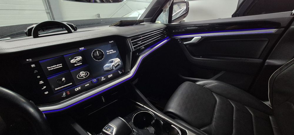 Stop stanga dreapta touareg 3 cr7 led semnalizare dinamica 2019 2020 2021 usa bara interior scaune