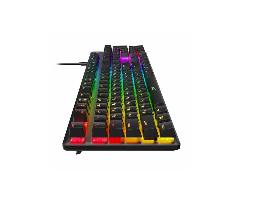 ^Клавиатура HyperX Alloy Origins PBT - HyperX Linear Red Switches, RU