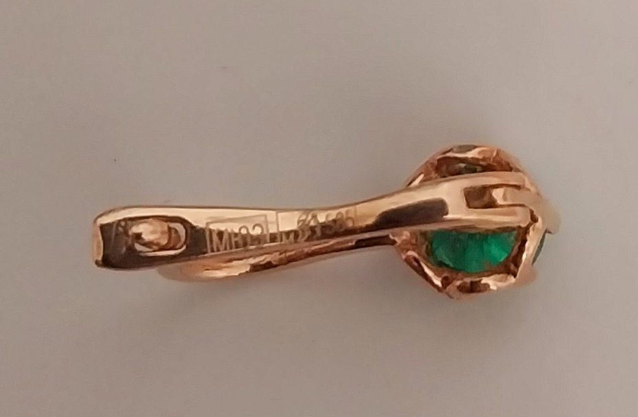 Детские золотые серьги