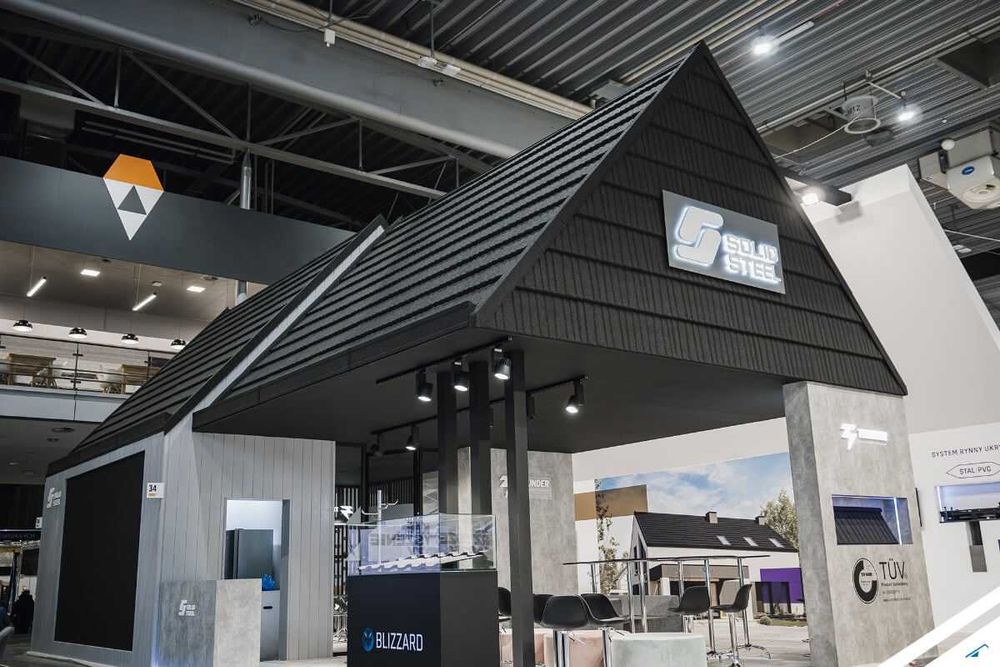 Метални керемиди THUNDER с каменна посипска