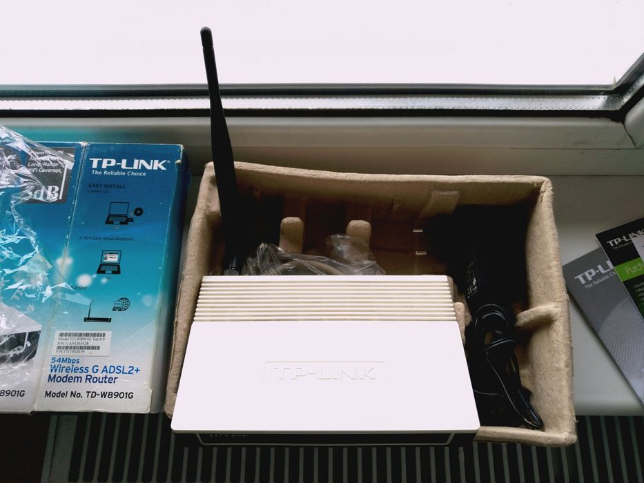 Модем TP-LINK. TD-W8901G для Мега лайн