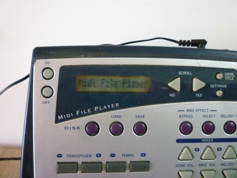 midi file player  FARFISA
