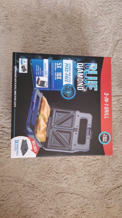 Aparat de sandwich 3 in 1