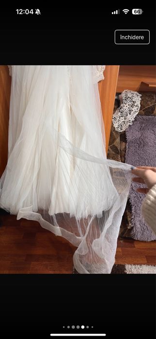 Rochie de mireasa cu pietre marimea M - 38 Elite Mariaj