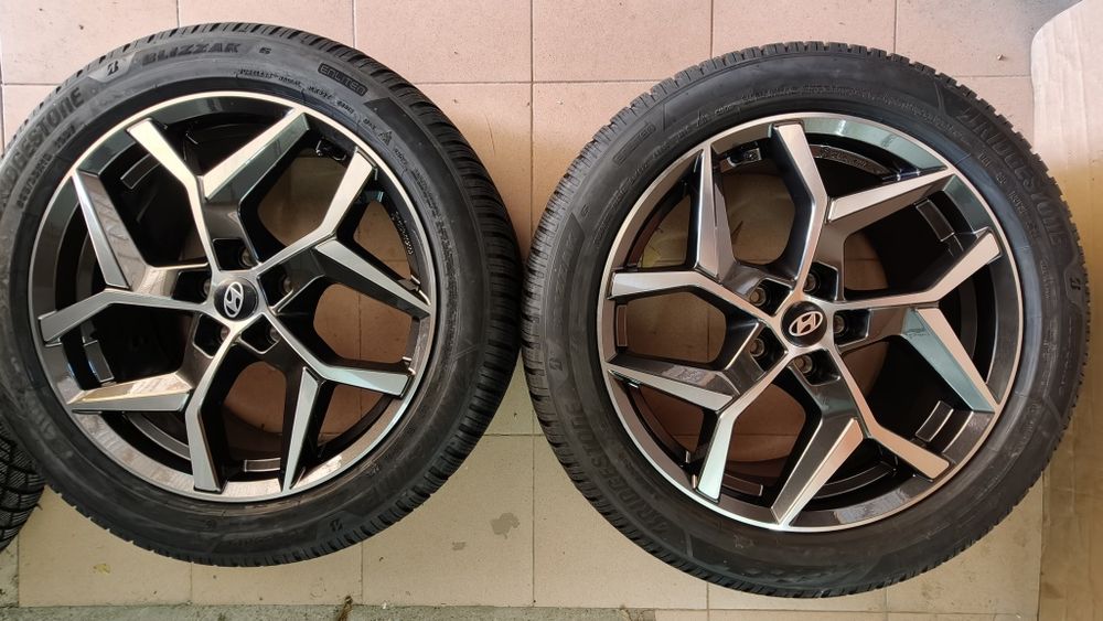 Jante noi originale Hyundai Tucson NX4 19" senzori+anv.- Santa Fe, Ioniq, Kia