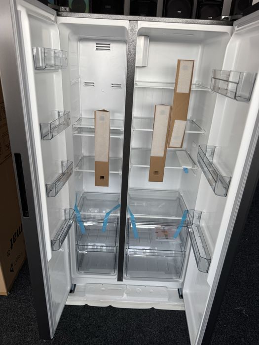 Хладилник Side by Side Muhler  с фризер А++ Чисто Нов 5г Гаранция