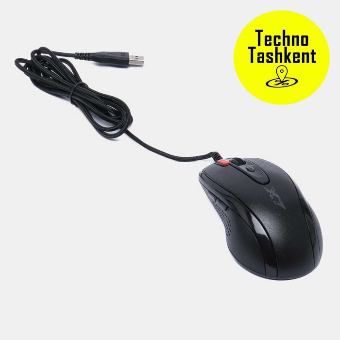 Мышь игровая проводная A4tech X7, 2000 DPI, игровая проводная мышь