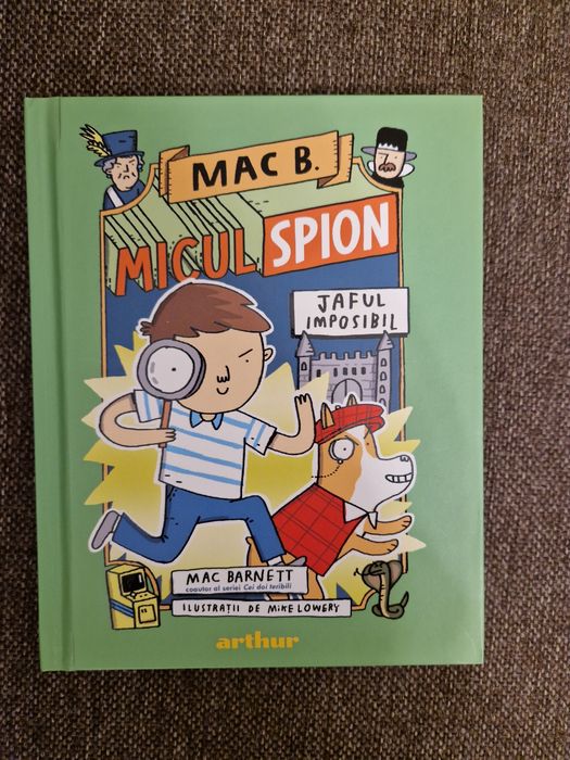 Mac Barnett- Micul spion