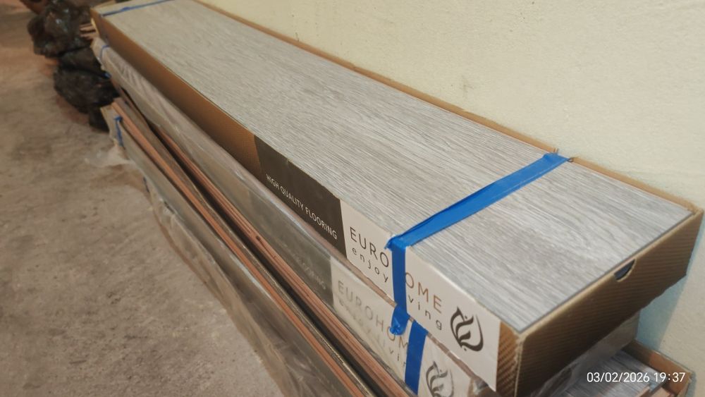 Ламинат, остатки/обрезки после ремонта