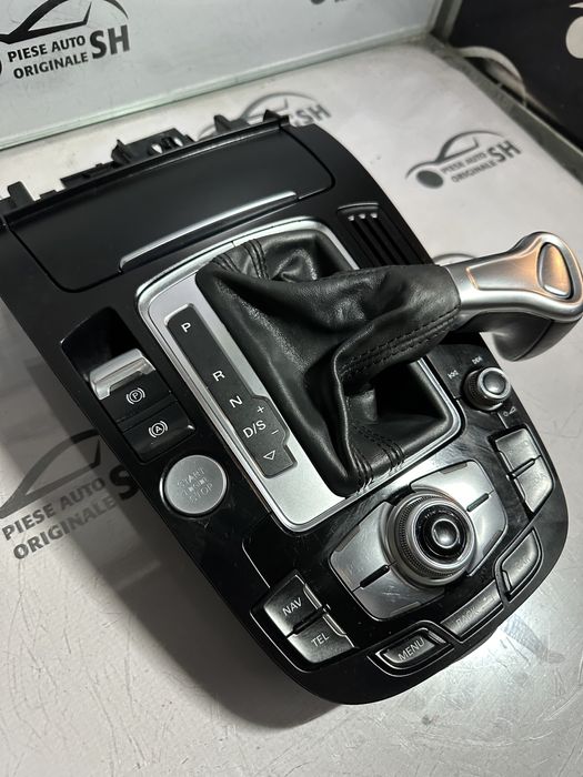 Consola joystick MMI start stop autohold Audi Q5 8R Facelift 2013