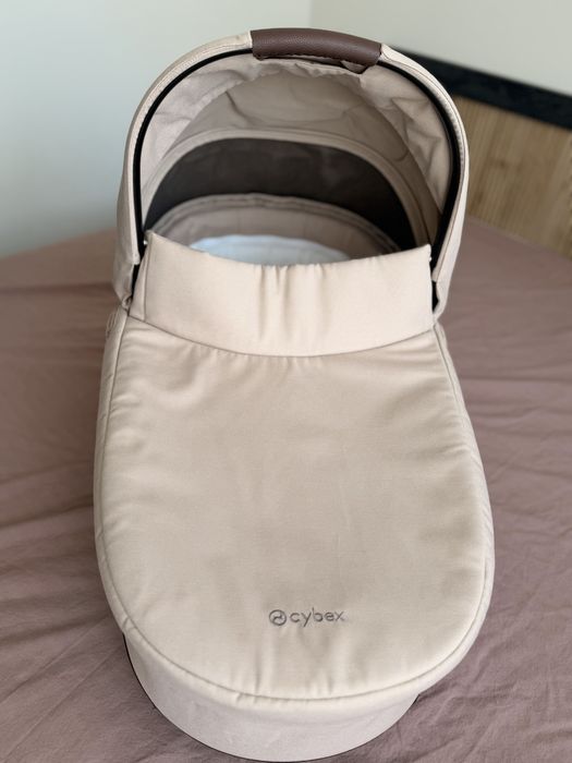 Кош за новородено Cybex Cot S Lux Almond Beige