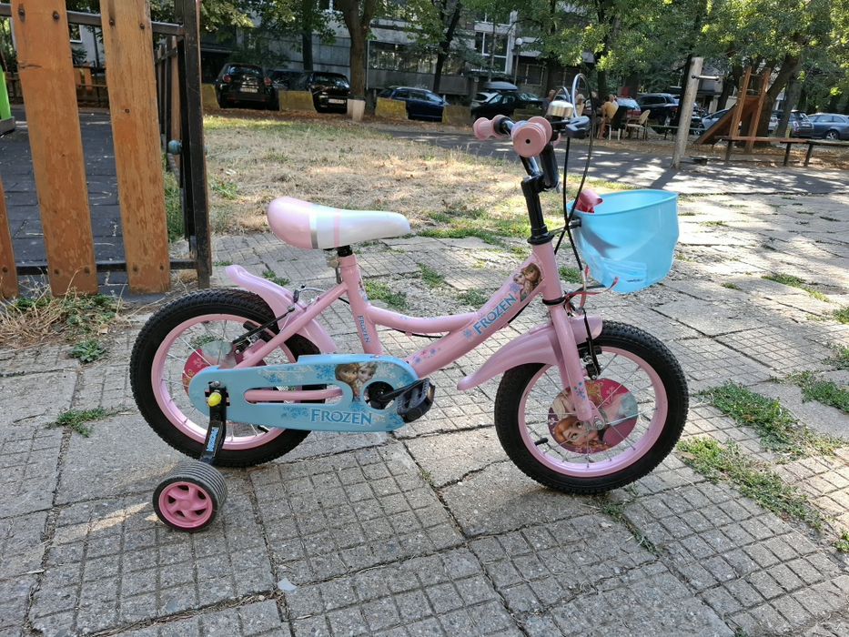 Детско колело Елза и Ана