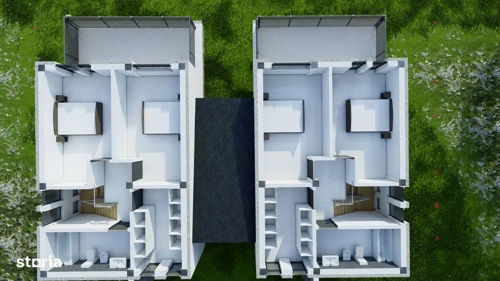 Unitate Duplex P+1E Horpaz, Miroslava — suprafata 112 mp, curte 330 mp