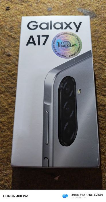 Samsung A17 telfon 8/256 xotira pachka yangi ochilmagan m:Dagbitskiy .