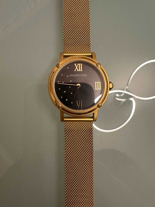 Дамски часовник MAUBOUSSIN REVENDICATION  Ronde Noire френски original