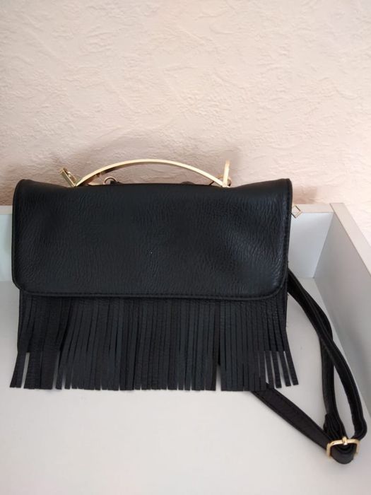 Сумка с бахромой