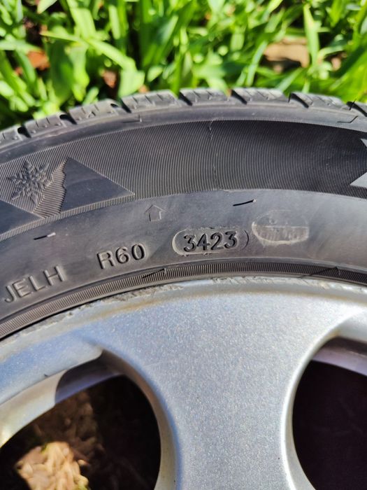 Джанти с зимни гуми 5х112 16"