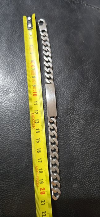 Brățară argint masivă